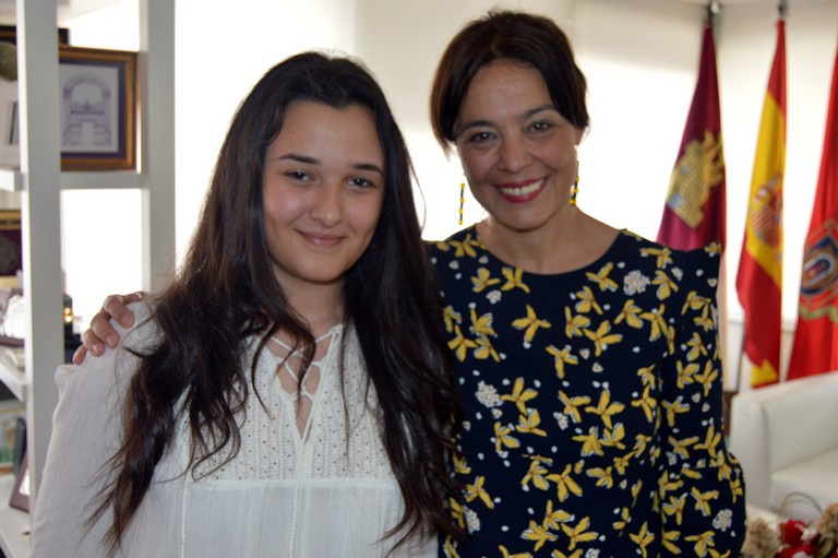 Pilar Zamora con Rocío Aguilar