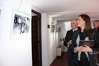 Rosa Romero en la exposición
