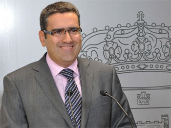 Miguel Ángel Rodríguez en rueda de prensa (archivo)