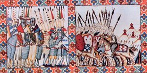Representación de la batalla de Alarcos