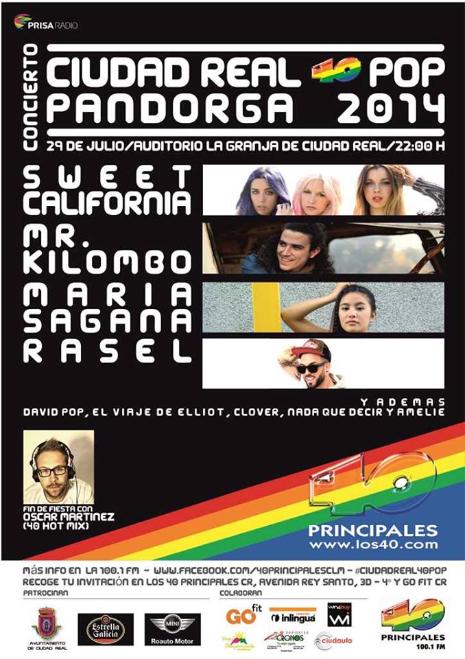 40pop Ciudad Real Pandorga 2014