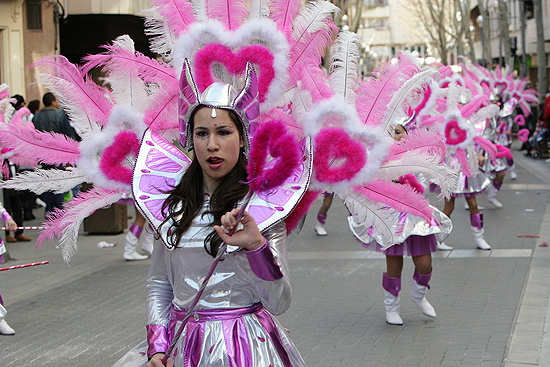 Gran desfile del Concurso Nacional de Carrozas y Comparsas