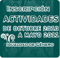 Igualdad de Género - Inscripción de actividades (enlace externo)