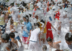 Fiesta de la espuma