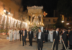 procesión Virgen del Prado