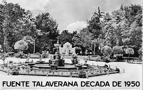     *  Evolución de la Fuente Talaverana a lo largo de la historia