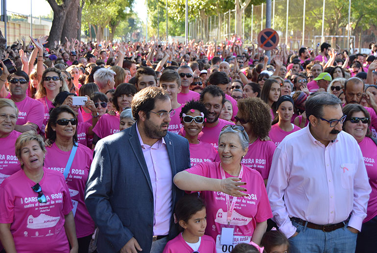 I Carrera Rosa a beneficio de AMUMA