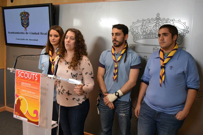 400 scouts celebrarán en Ciudad Real el centenario  del escultismo en nuestra provincia.