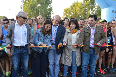 La Alcaldesa de Ciudad Real da la salida del XXI Quixote Maratón