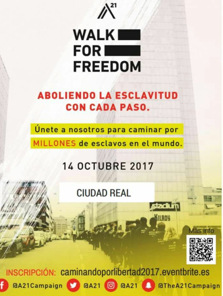 Walk for freedom