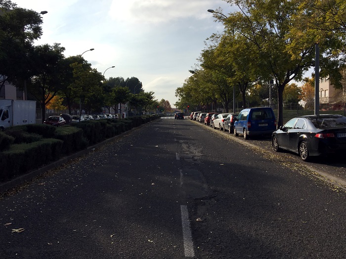 pavimentación de la calle Virgen de África