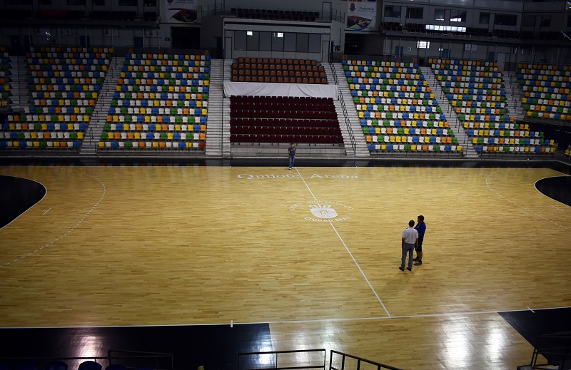 Pista del Pabellón Quijote Arena  