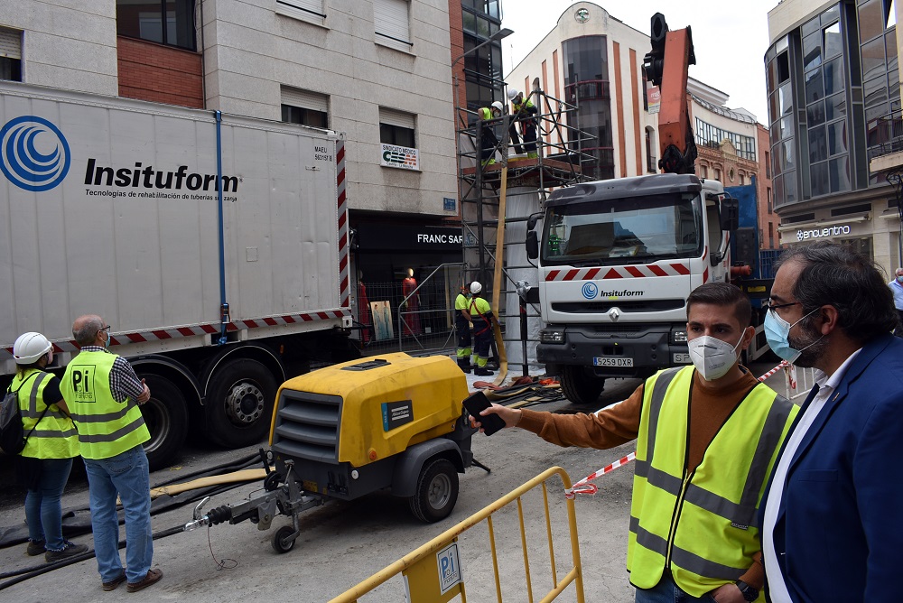 obras de peatonalización