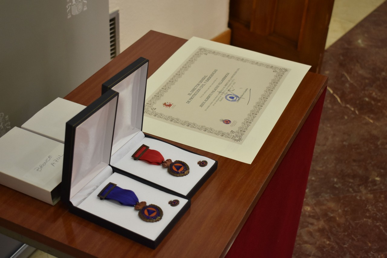  Medallas al Mérito de la Protección Civil 