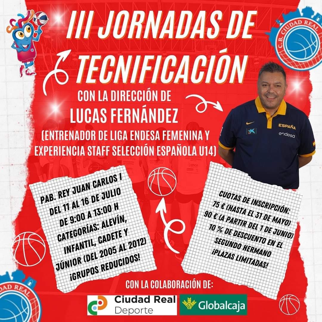 Jornadas de tecnificación de baloncesto
