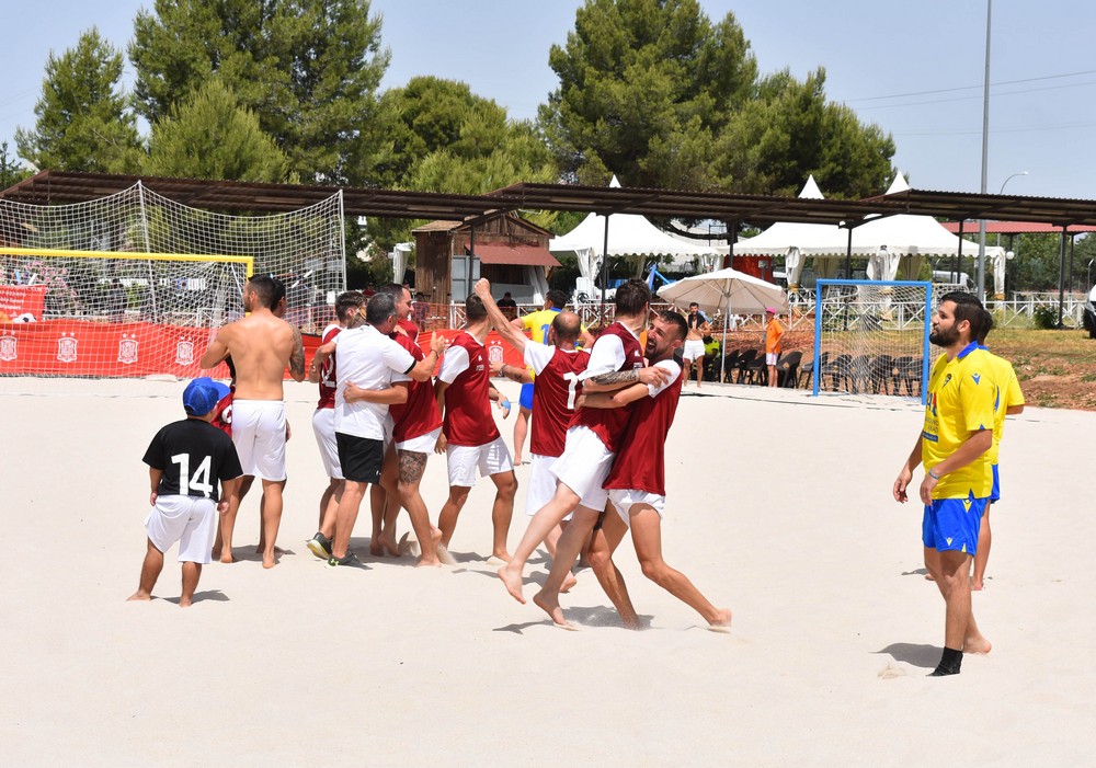 fútbol playa inclusivo