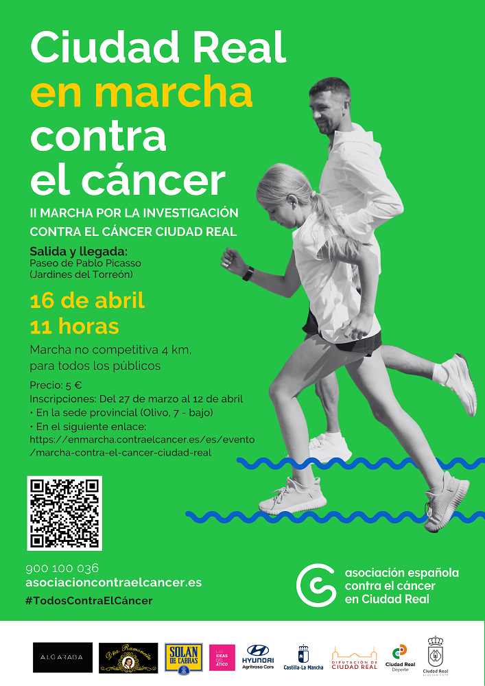 II Marcha por la investigación contra el cáncer en Ciudad Real