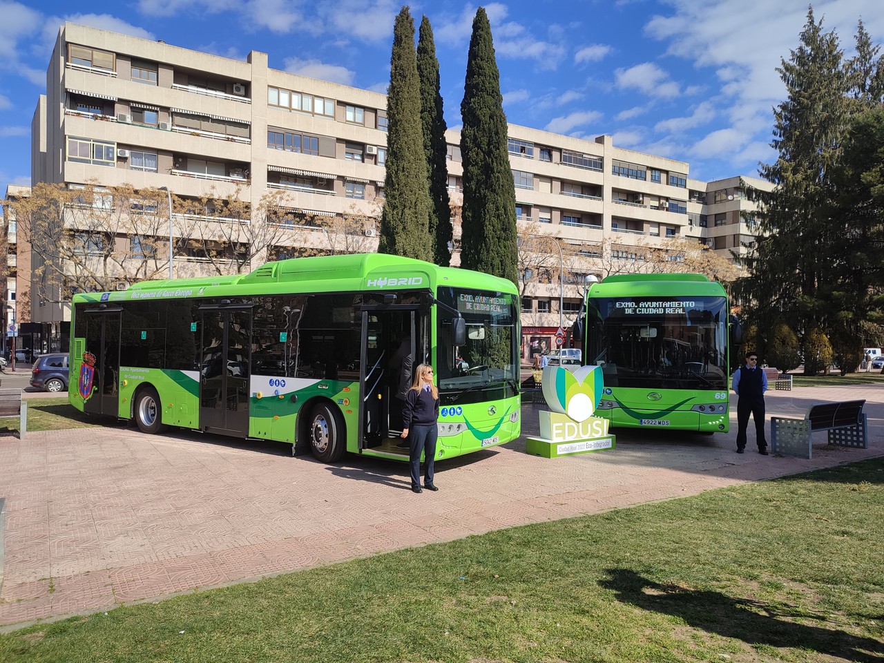 autobuses de tecnología híbrida