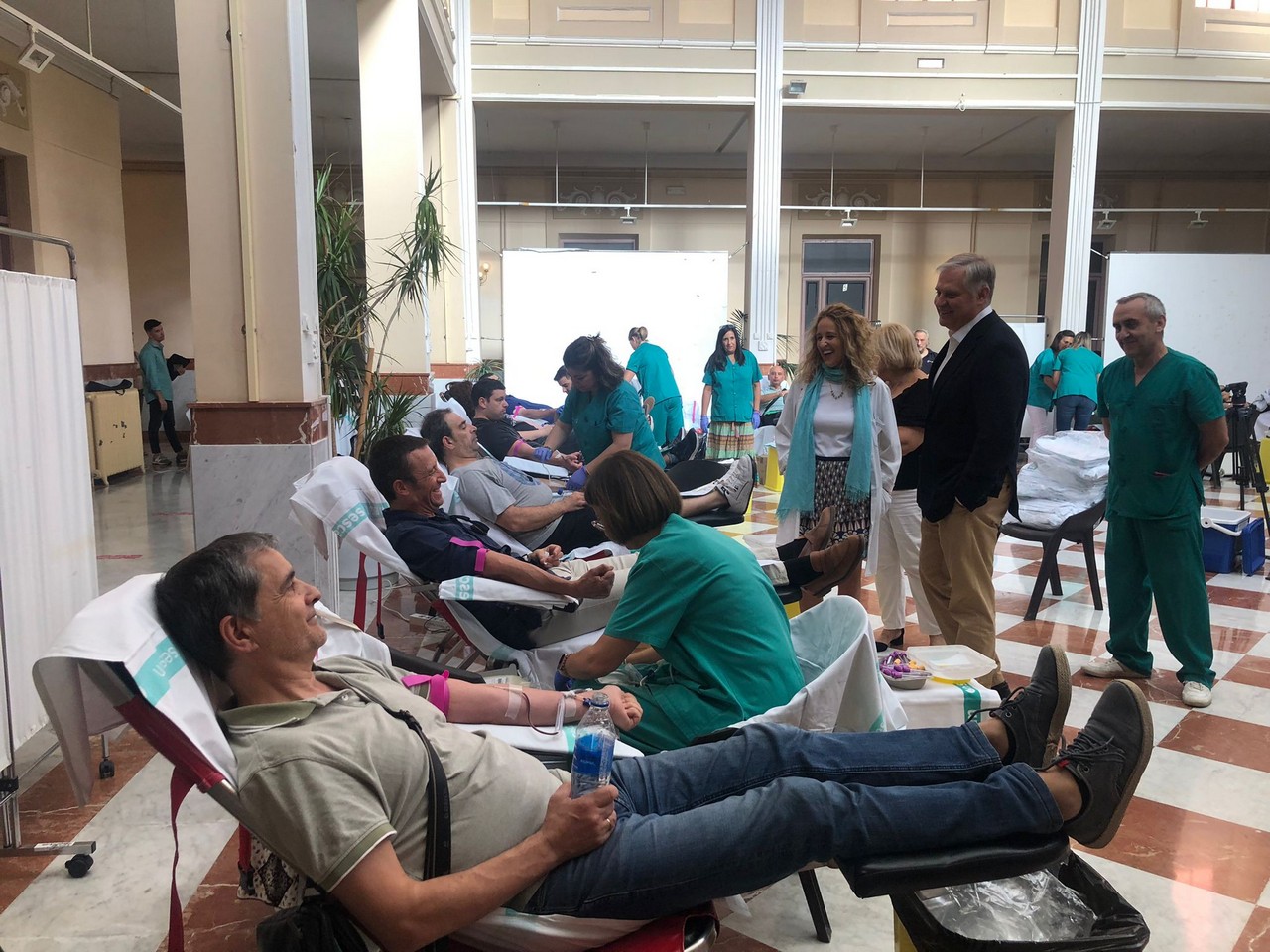 Maratón solidario de donación de sangre