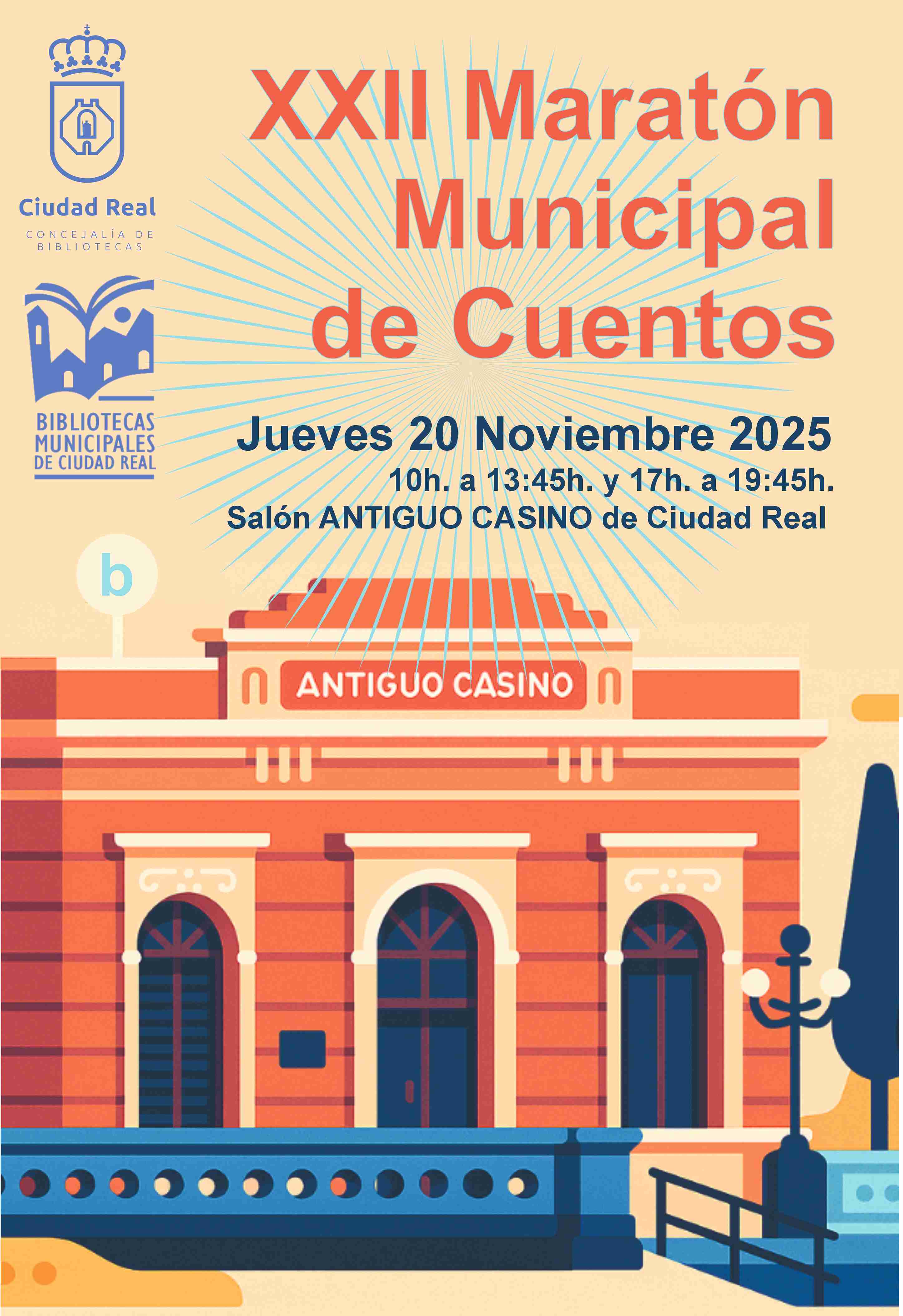 Próximo jueves, día 20: ¡Llega nuestro esperadísimo MARATÓN MUNICIPAL DE CUENTOS! ?