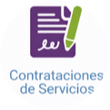 D) Transparencia en las contrataciones, convenios, subvenciones y costes de los servicios