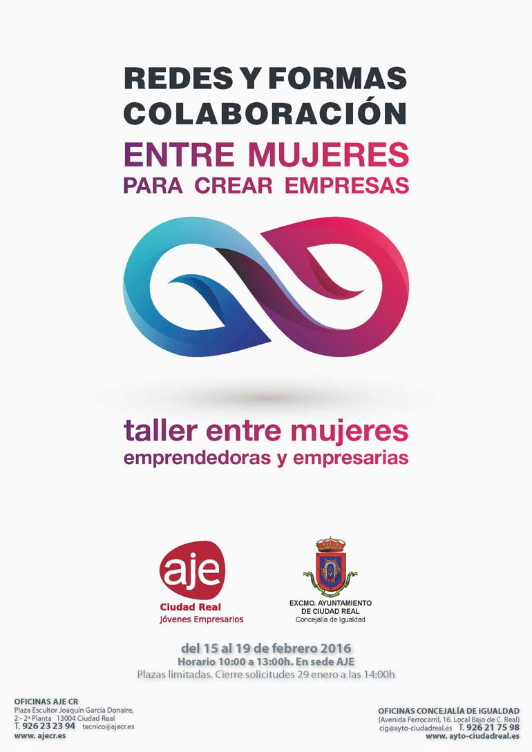 Abierto el plazo de inscripción para el  “Taller entre mujeres emprendedoras y empresarias”