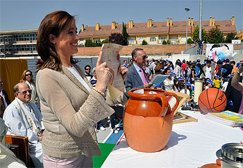 Acto de colocación de primera piedra del nuevo Colegio de los Marianistas