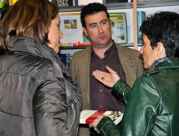 Rosa Romero en la Feria del Libro