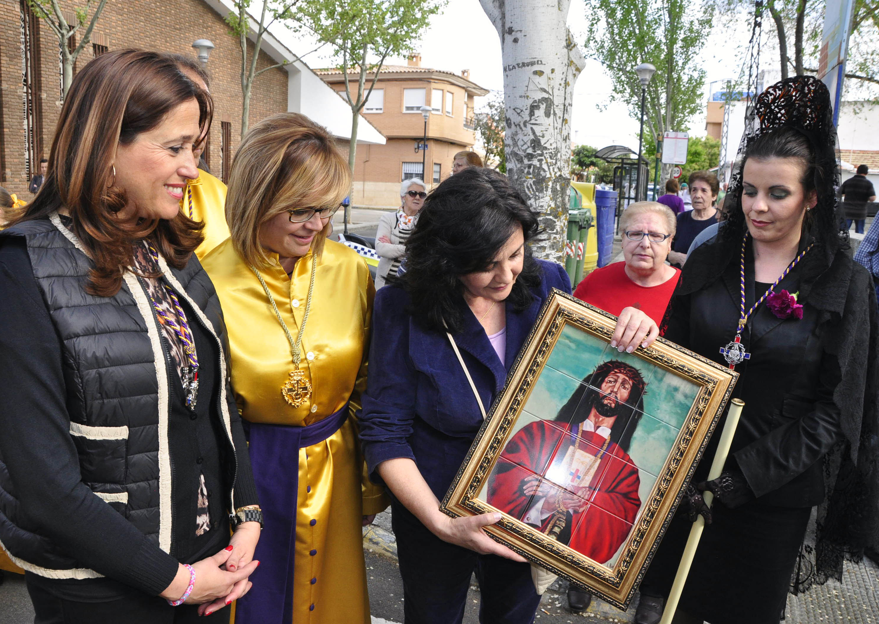 Rosa Romero y el azulejo de Jesús de Medinaceli