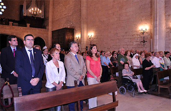 La alcaldesa y su equipo de Gobierno asisten a la Octava de la Virgen del Prado