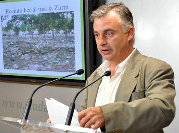 Concejal de Sostenibilidad, Juan Caballero