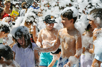 Fiesta de la espuma