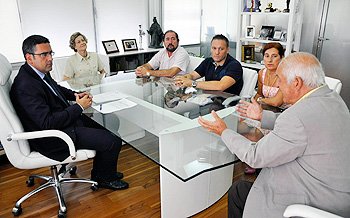 reunión con la Hermandad de la Virgen del Prado