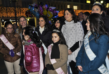 Con el encendido de la iluminación navideña por parte de la Alcaldesa, se inicia la Navidad en Ciudad Real