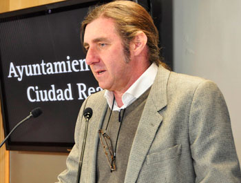 El concejal de Cultura, Pedro Lozano