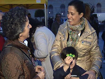 Actos en la Plaza de la Constitución