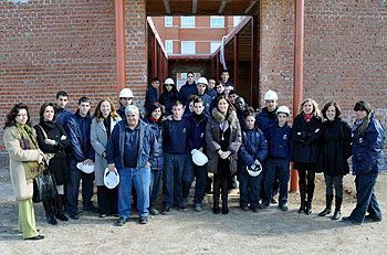 Visita a las obras del Centro Cívico