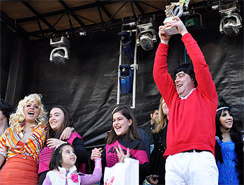 Primer premio del concurso local de murgas, comparsas y charangas 