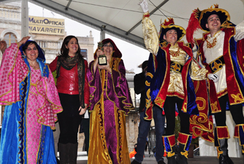 Rosa Romero entrega premios Carnaval 2013