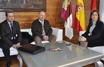 La Alcaldesa recibe al nuevo Director del Centro Penitenciario de Herrera de La Mancha
