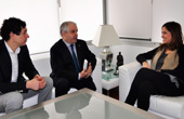 Reunión con el presidente de la Federación Española de Kárate