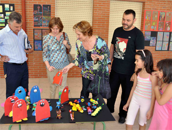 Visita a la Escuela de Verano del Colegio María Pacheco