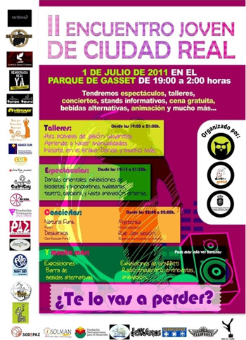 Cartel del II Encuentro Joven