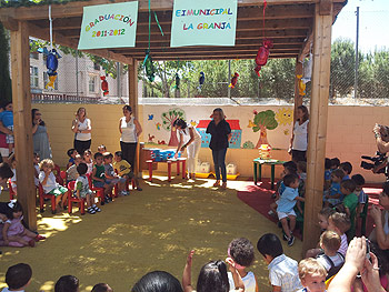 clausura el curso 2011-12 de la Escuela Infantil Municipal