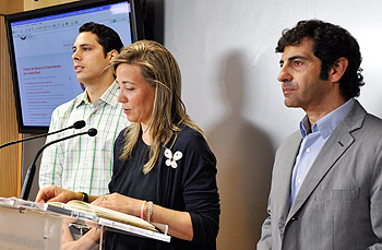 Lola Merino en la presentación de ceaecr.com