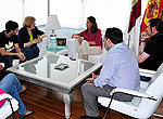  Reunión de la Alcaldesa de Ciudad Real con el Grupo Mazantini
