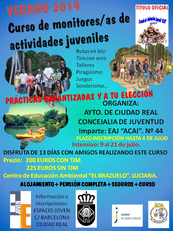 Curso de actividades juveniles