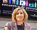 Rosario Roncero presentando 'Ciudad Real Encuentro de Pasiones'