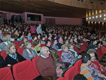 La alcaldesa en el acto del Día de la Mujer