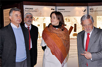 Inauguración de la exposición de la Obra Social de La Caixa